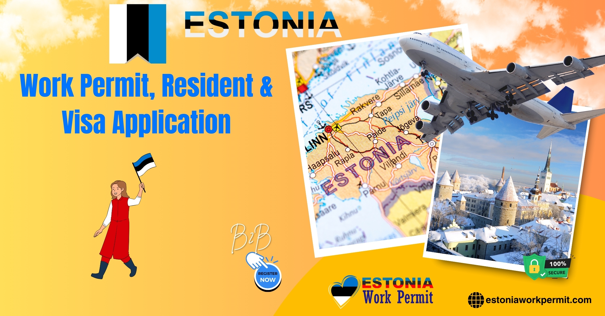 Estonia Visa Requirements for Afghan Citizens: Resident, Business, Tourist, and Business Resident Visa to Obtain Citizenship